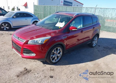 2014 Ford Escape Titanium from USA, damaged, VIN 1FMCU0JX3EUB15717